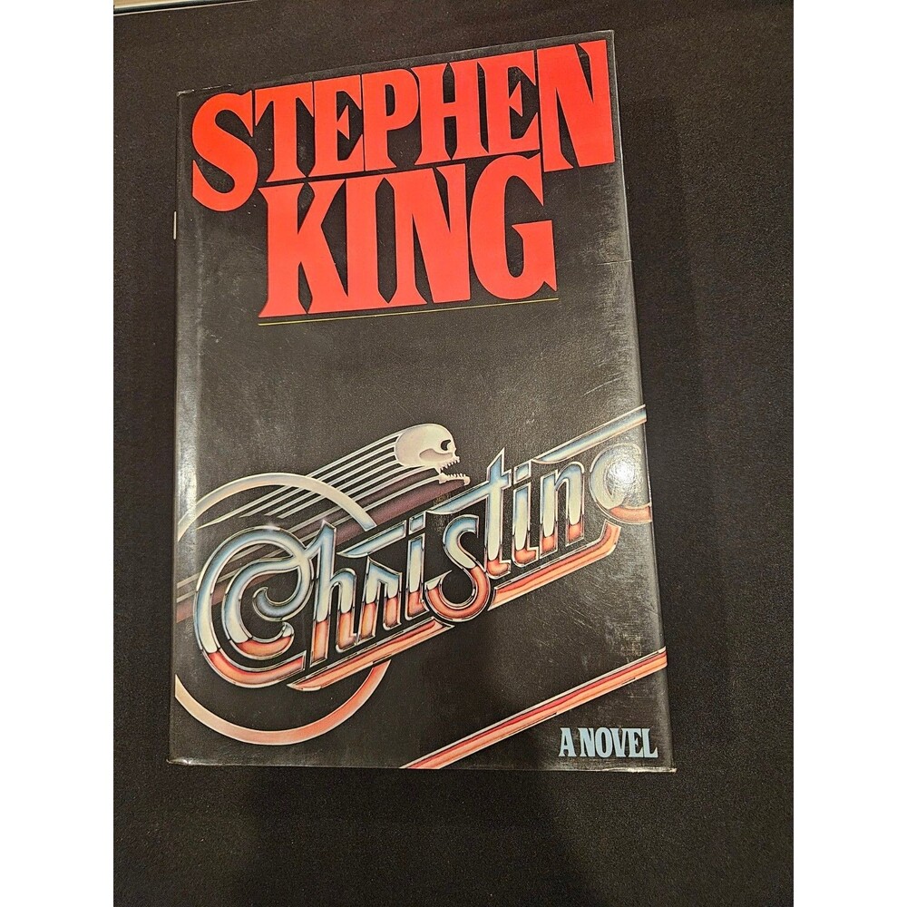 Christine Stephen King 1983 Hardcover Book Club Edition Viking Read Desc.